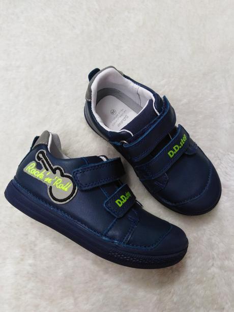 Detské celokozene topánky 21200708 b z, d.d.step,26 / 28 / 29 / 30