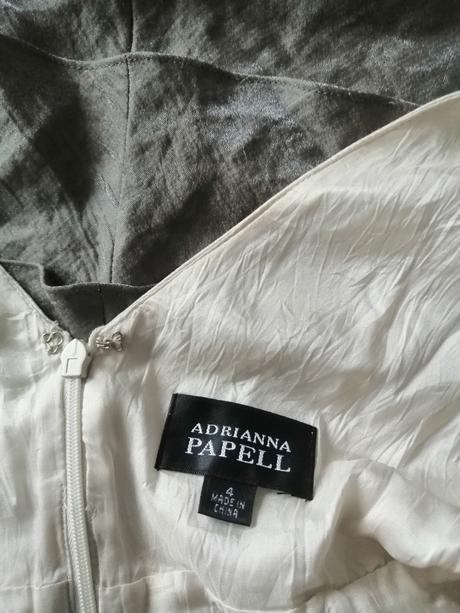 Luxus šaty adrianna papell, v34-36, s