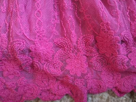 Ružové šaty, bonprix,86