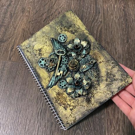 Hand made zápisník,