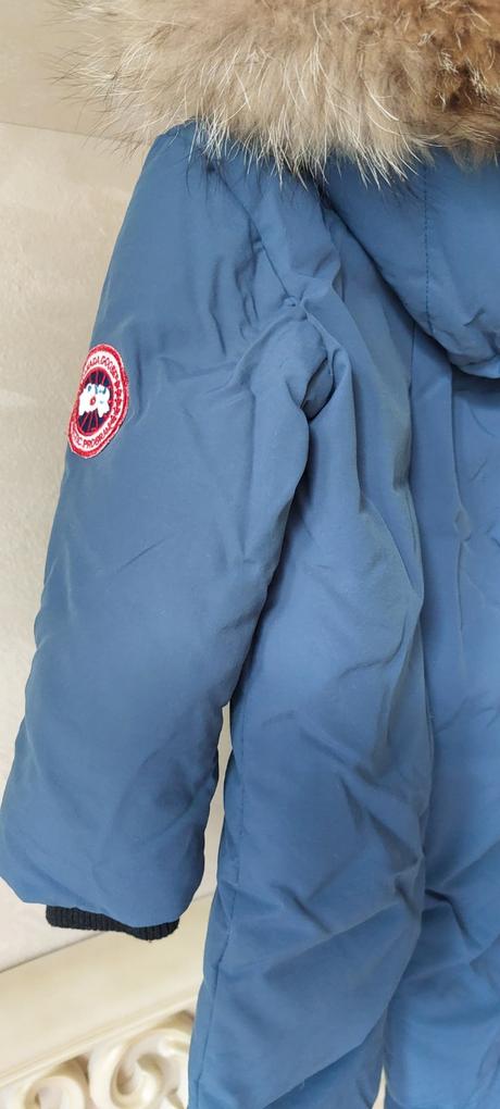 Páperový overal s pravou košušinkou canada goose, 98