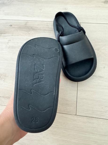 Čierne sandalky zara, zara,26