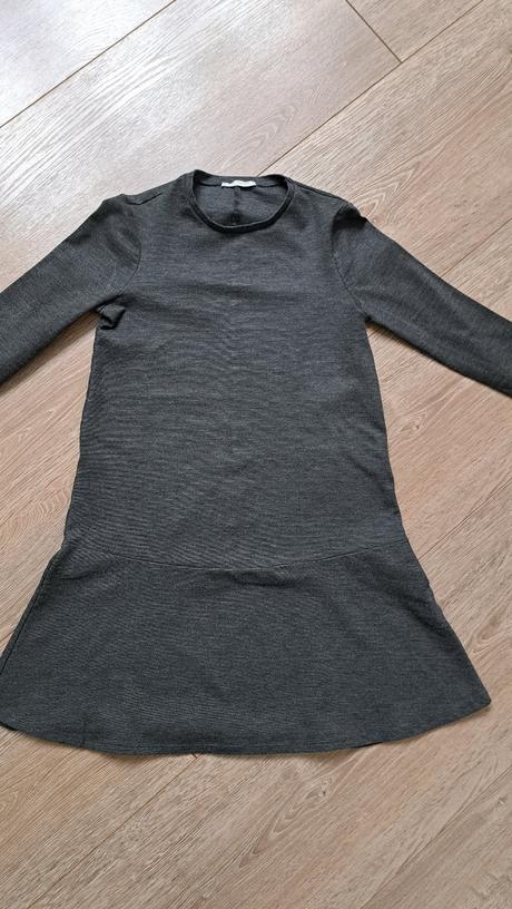 Sivé šaty, zara,s