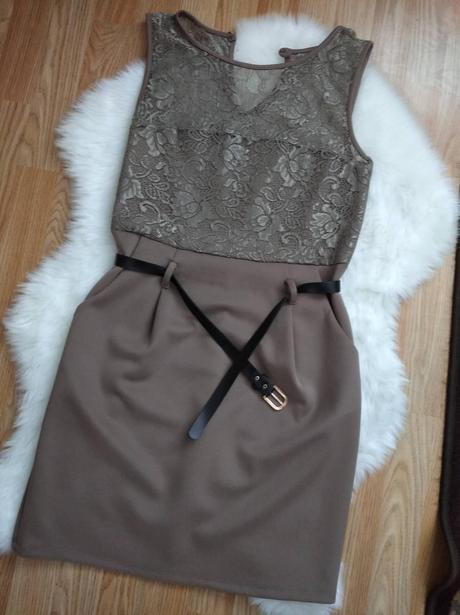 "koktejlové" šaty  s vreckami  made in italy, l