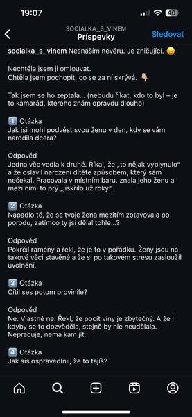 Podviedol ženu v ten deň, kedy sa im narodilo dieťa