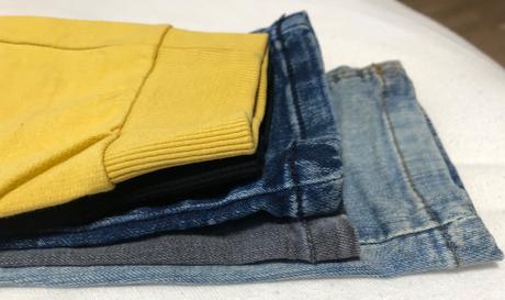 Rifle športove nohavice 140-146 balik mix, 140–152