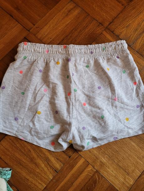 Šortky + doporučené poštovné, h&m,140