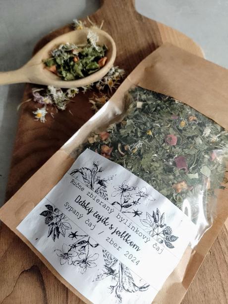 Sypaný ručne zbieraný bio čaj, 