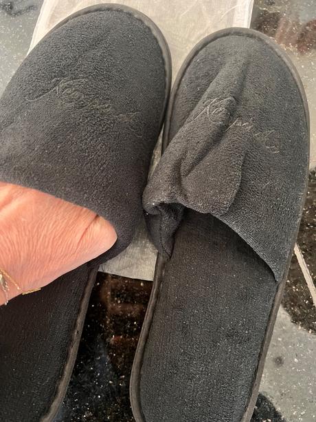 Kempinski plush slippers mužské vel. m a l-2 ks, 46