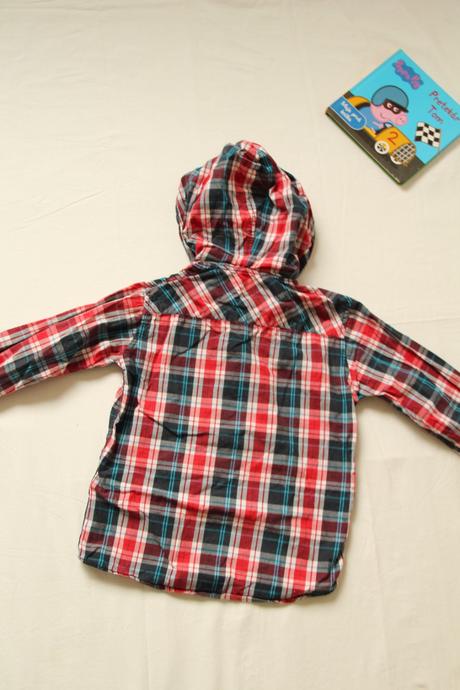 Zara červená mikina + cubus košeľa + kniha peppa, zara,122