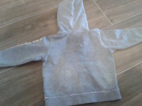 Šedá mikina, tom tailor,80