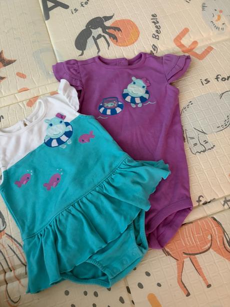 Letné bodynka, gymboree,86