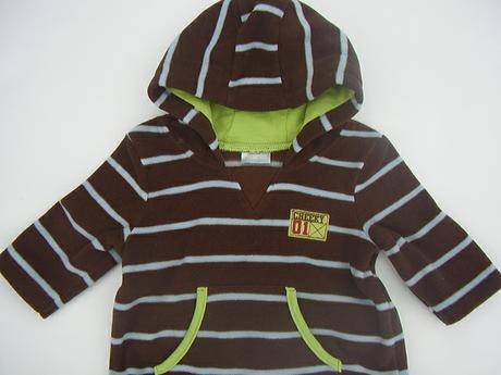 Hnedá mikinka s kapucnou, cherokee,62