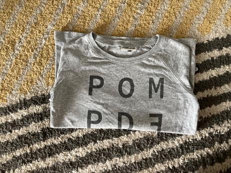 Písmenkové tričko pdl, pompdelux,128