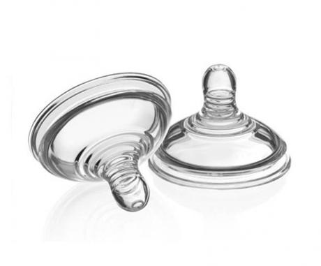 Náhradné cumlíky antikolikové plus closer to natur, tommee tippee