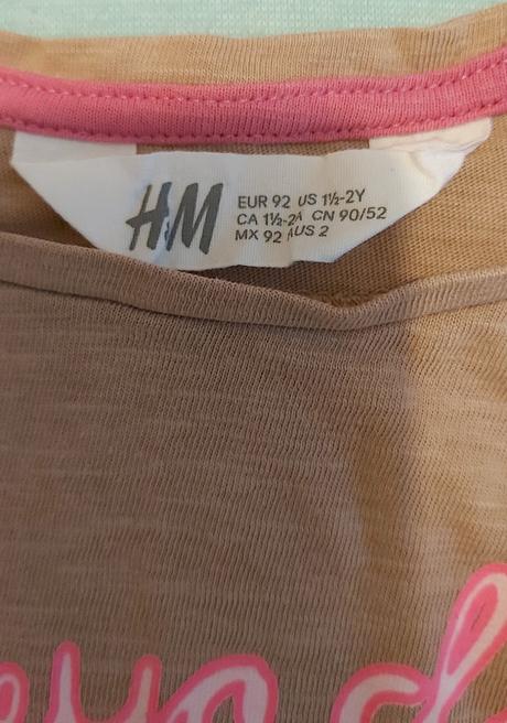Letné tričko h&m 92, h&m,92
