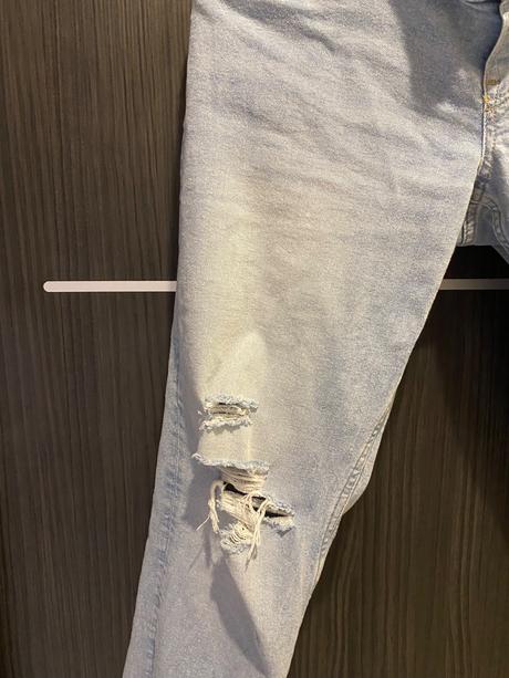 Tehotenské rifle slabomodré, h&m,m