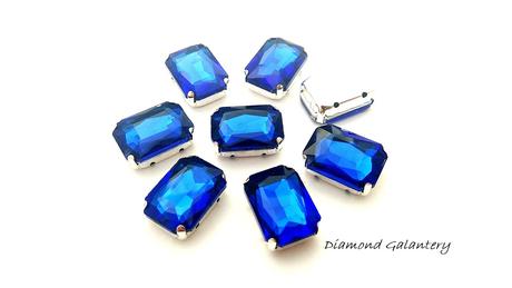 Našívacia aplikácia s lôžkom - 13 x 18 mm rôzne fa, 