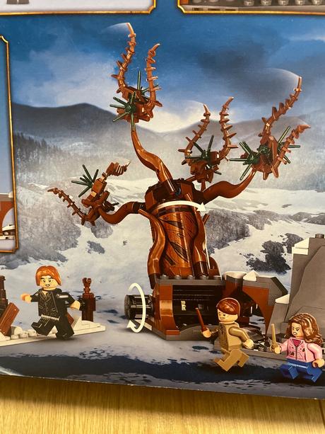 Lego harry potter 76407 - škriekajúca búda a vŕba, 