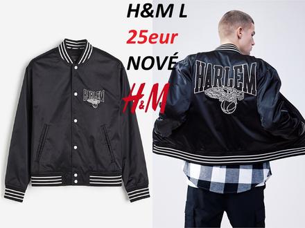 Bombéra, bombérka čierna, h&m,l
