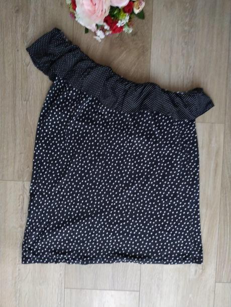 Bodkovaný top na jedno rameno orsay, v. s-m, orsay,m