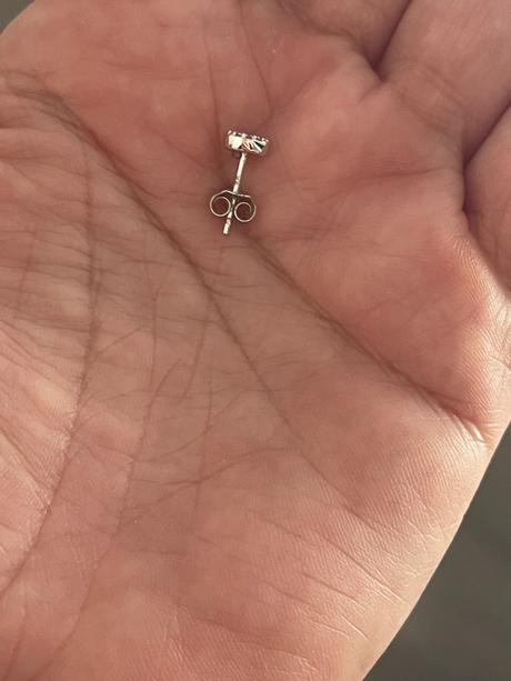 Diamantove nausnice revoni biele zlato,