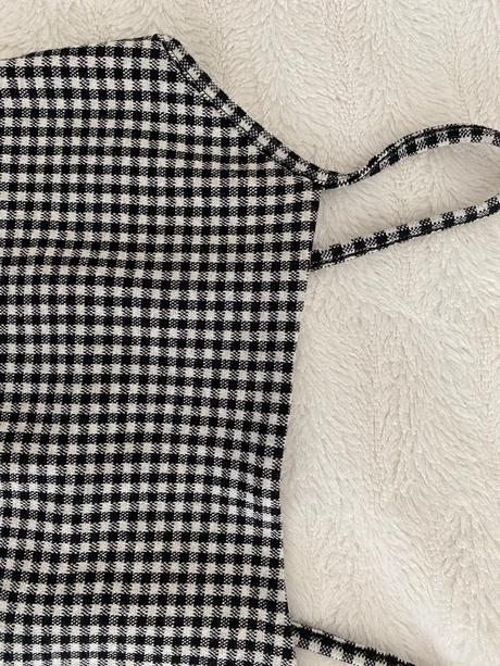 Kockovane tielko/top bershka, bershka,s