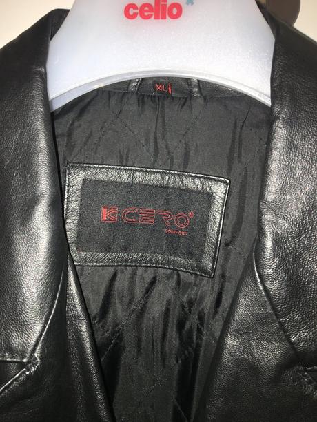 Kožená pánska bunda kcero, xl