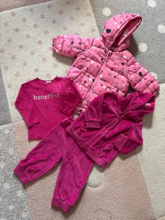 Suprava oblecenia benetton, 68–80