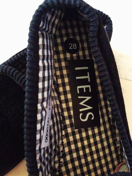 Zamatové papučky, items,28