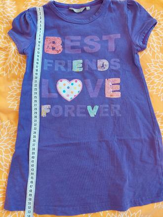 Predĺžené tričko, lindex,122