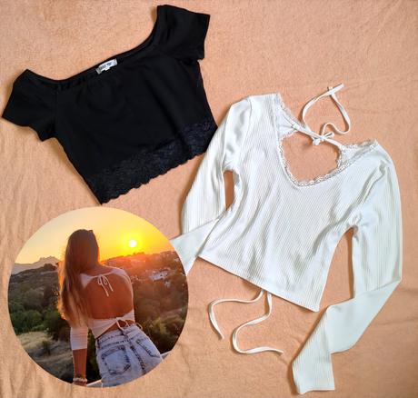 Krátke topy vel. uni, 