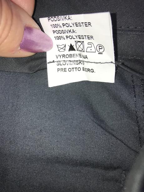 Pánsky čierny oblek, 58