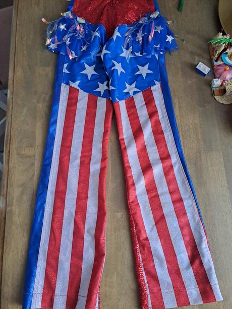 Disco dance solo/duo kostým- 122-134, 122