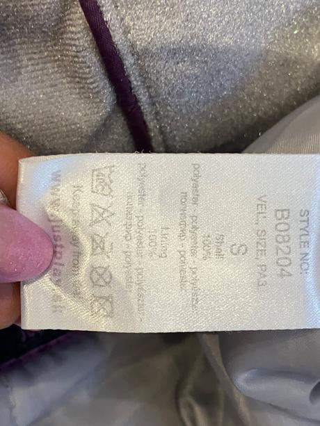 Dámska zimná vetrovka biela just play (s), just play,s