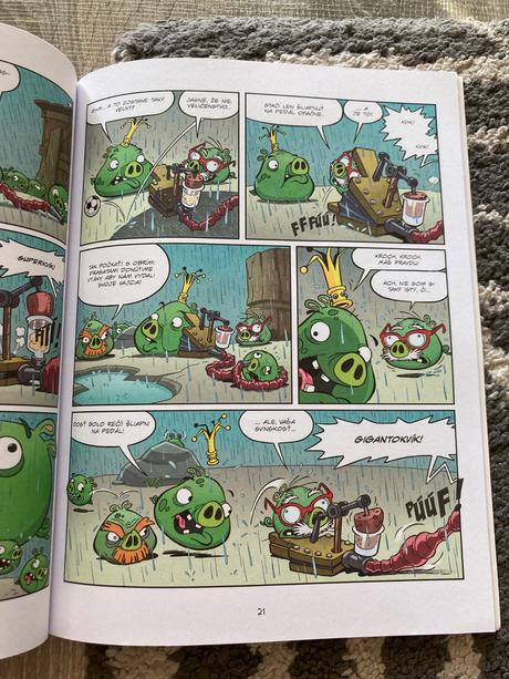 Komiks angry birds 5 dobrodružstiev,