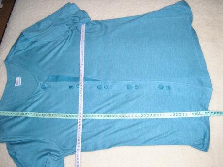 1472. tyrkysové tričko, l