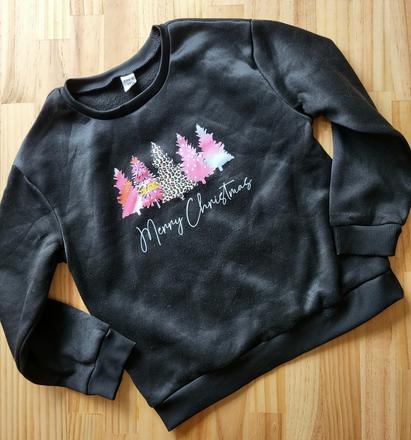 Mikina merry christmas na 10 rokov, 140
