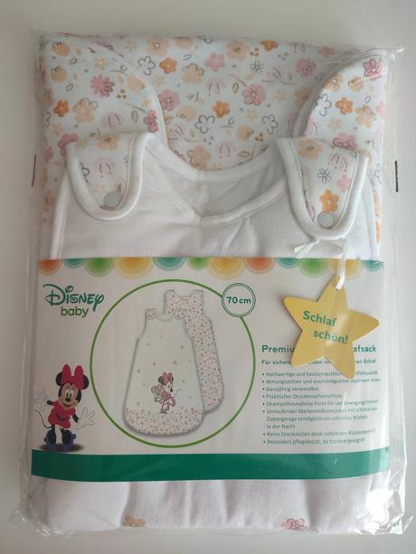 Luxusný spací vak minnie mouse 90cm, 0/6mes,
