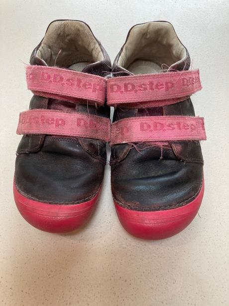 Kožené topanky ddstep barefoot rada, d.d.step,33