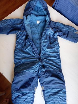 Zimný overal, h&m,80