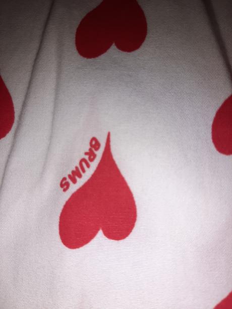 Srdiečková blúzka, všade samé srdiečka, brums,116