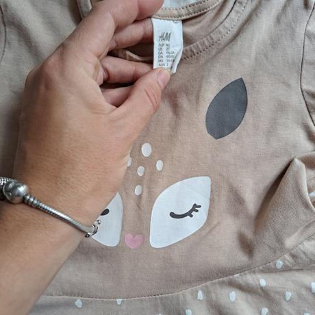 Točivé šaty srnka, h&m,92