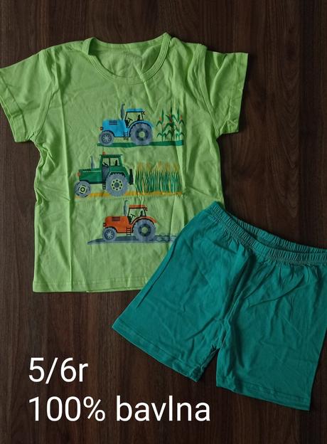 Set tričko a kraťase, tričko, kraťase od 3r-8r, 104