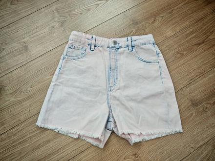 Krásne denim šortky, h&m,164