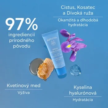 Krém zn.apivita aqua beelicious prírodné zloženie, 