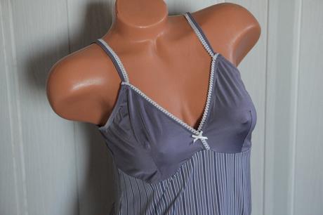 Fialová košieľka na spanie xl, xl