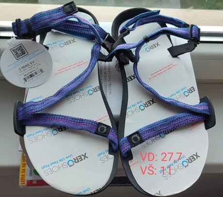 Barefoot xero shoes  sandalky, 41