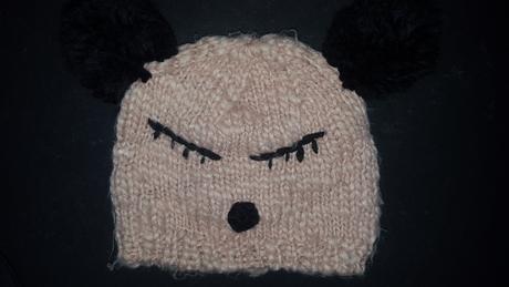 Pletená čiapočka, reserved,110