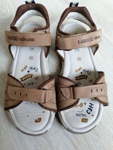 Kožené sandále zn. lasocki, lasocki,36